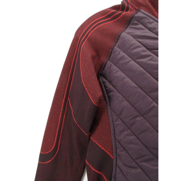 Sweaty Betty Jacket Medium PrimaLoft Quilted Seamless Running Hoodie - Picture 10 of 12